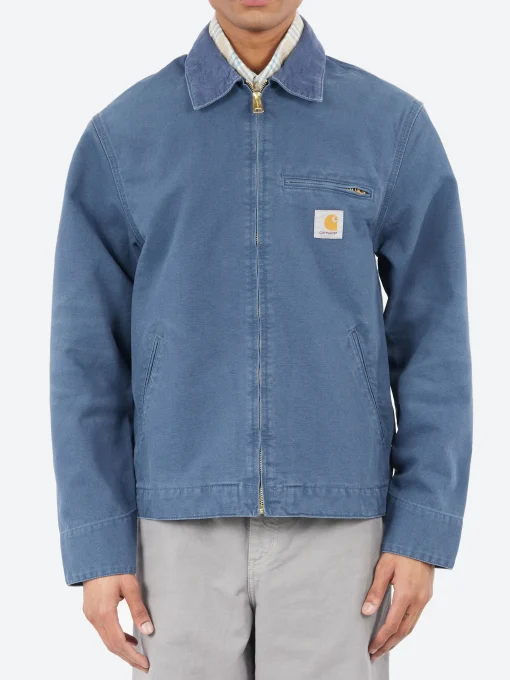 Fashion - Detroit Jacket (Spring) in Dusky Blue Outerwear