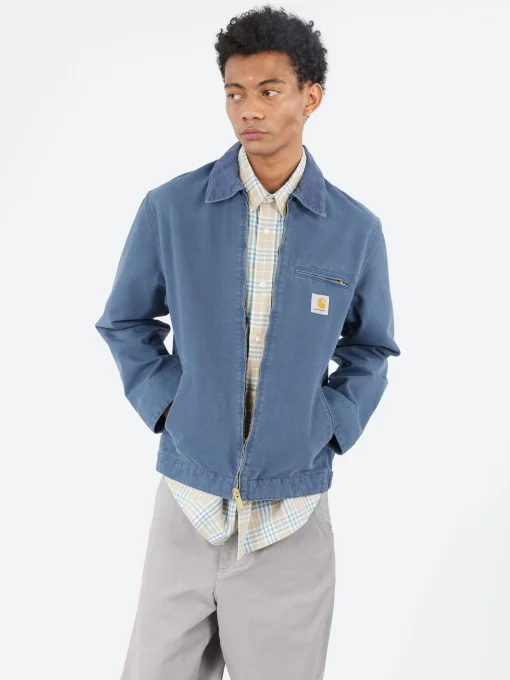 Fashion - Detroit Jacket (Spring) in Dusky Blue Outerwear