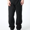 Hot - Double Knee Pant in Black Pants
