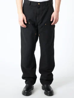 Hot - Double Knee Pant in Black Pants