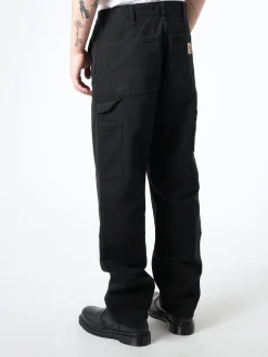 Hot - Double Knee Pant in Black Pants