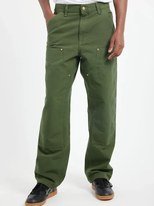 Discount - Double Knee Pant in Tarragon Pants