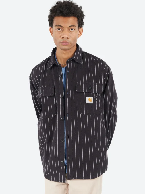 Best - Hendry Shirt Jacket in Black and Wax Outerwear