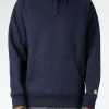 Online - Hooded Chase Sweatshirt in Dark Navy/Gold Sweatshirts