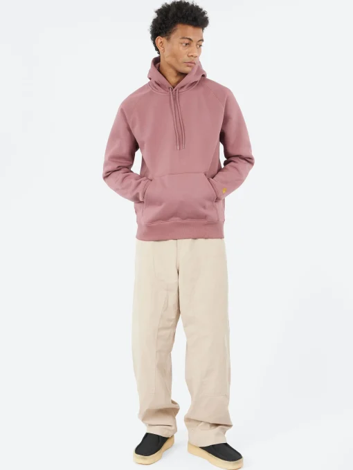 Online - Hooded Chase Sweatshirt in Dusky Pink Sweatshirts