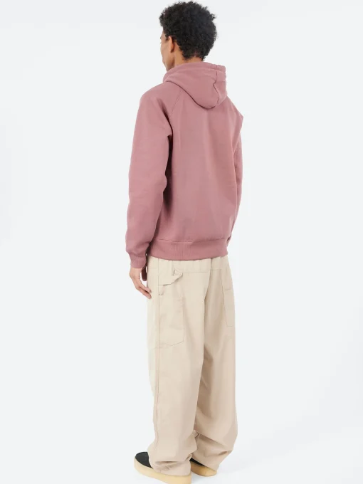 Online - Hooded Chase Sweatshirt in Dusky Pink Sweatshirts