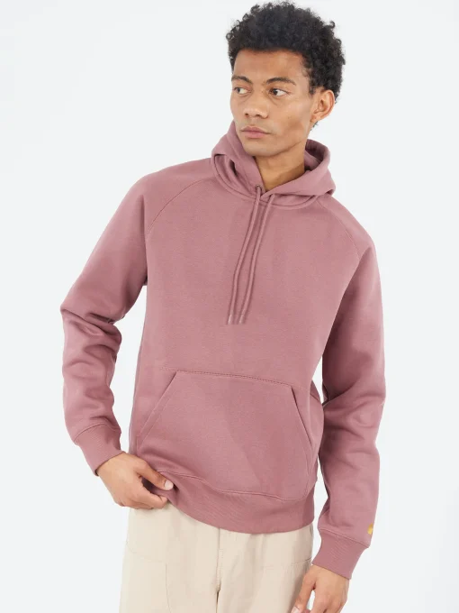 Online - Hooded Chase Sweatshirt in Dusky Pink Sweatshirts