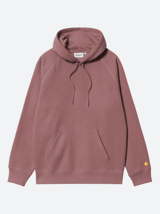 Online - Hooded Chase Sweatshirt in Dusky Pink Sweatshirts