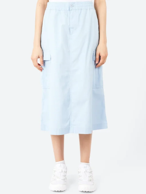 Sale - Jet Cargo Skirt in Air Sky Women Skirts