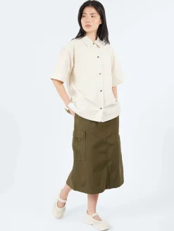 Fashion - Jet Cargo Skirt in Turtle Olive Women Skirts