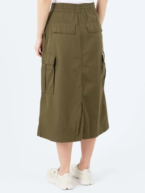 Fashion - Jet Cargo Skirt in Turtle Olive Women Skirts