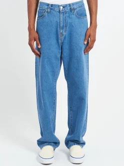 Sale - Landon Pant in Blue Heavy Stone Wash Pants | Denim