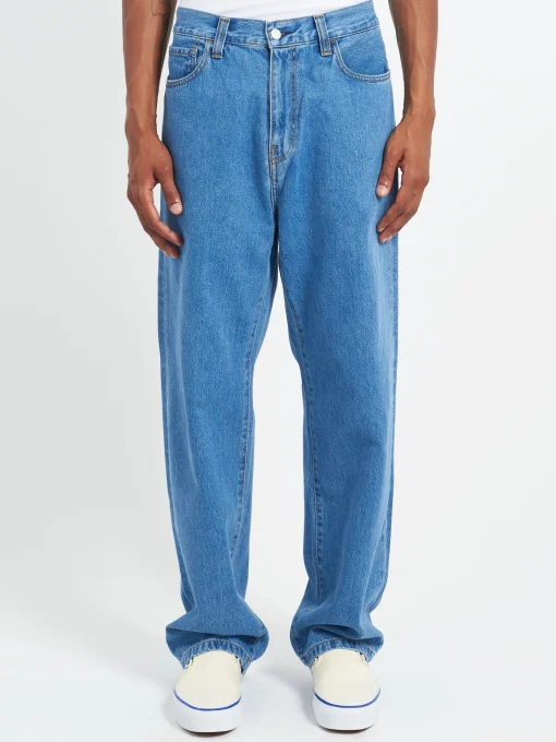 Sale - Landon Pant in Blue Heavy Stone Wash Pants | Denim