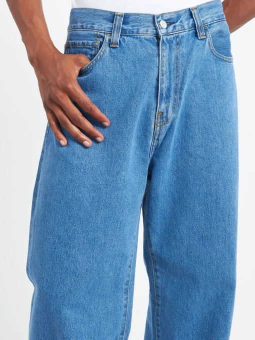Sale - Landon Pant in Blue Heavy Stone Wash Pants | Denim