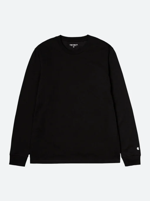 Online - L/S Base T-Shirt in Black/White T-Shirts