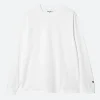 Fashion - L/S Base T-Shirt in White/Black T-Shirts