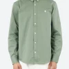 Fashion - L/S Madison Shirt in Park Green Button-Ups