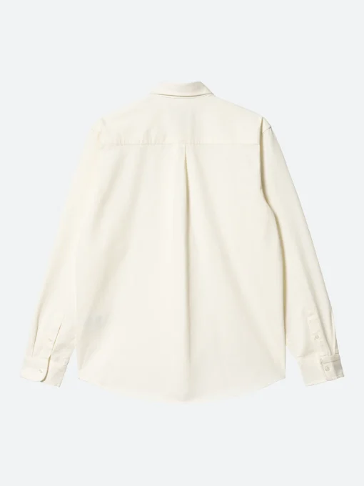 New - L/S Madison Fine Cord Shirt in Wax/Black Button-Ups