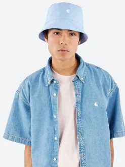 Clearance - Madison Logo Bucket in Air Sky Women Hats | Hats