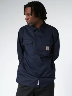 Sale - Master Shirt in Dark Navy Button-Ups