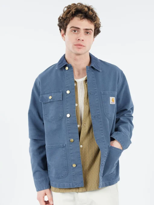 Sale - Michigan Coat (Spring) in Dusky Blue Outerwear