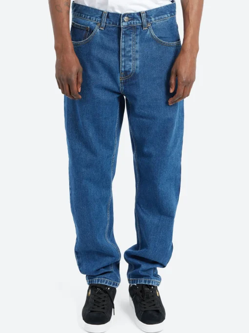 Hot - Newel Pant in Blue Stone Wash Pants | Denim