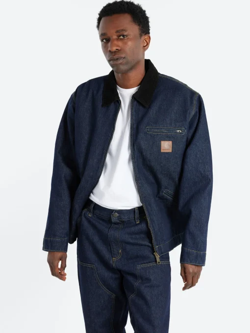 Hot - OG Detroit Jacket (Spring) in Blue Rinse Outerwear