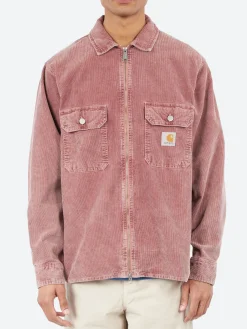 Discount - Reynold Shirt Jacket in Dusky Pink Outerwear