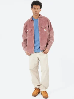 Discount - Reynold Shirt Jacket in Dusky Pink Outerwear