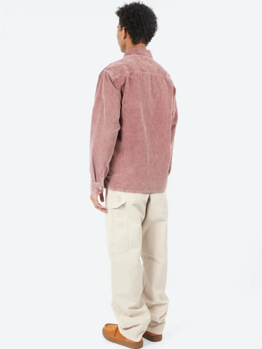 Discount - Reynold Shirt Jacket in Dusky Pink Outerwear