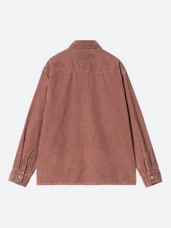 Discount - Reynold Shirt Jacket in Dusky Pink Outerwear