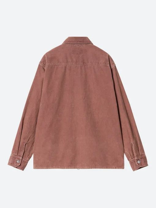 Discount - Reynold Shirt Jacket in Dusky Pink Outerwear