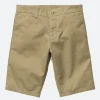 Clearance - Sid Short in Leather (Beige) Shorts
