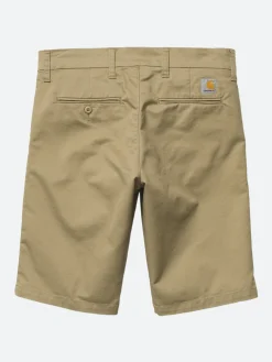 Clearance - Sid Short in Leather (Beige) Shorts