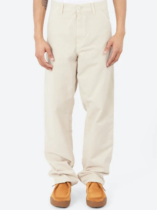Clearance - Single Knee Pant in Fleur De Sel Pants
