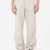 Clearance - Single Knee Pant in Dusky Beige Pants