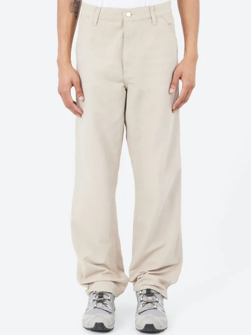Clearance - Single Knee Pant in Dusky Beige Pants