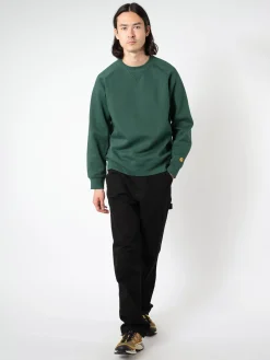 Sale - Single Knee Pant in Black Rinse Pants