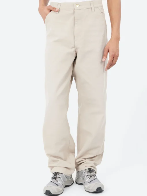 Clearance - Single Knee Pant in Dusky Beige Pants