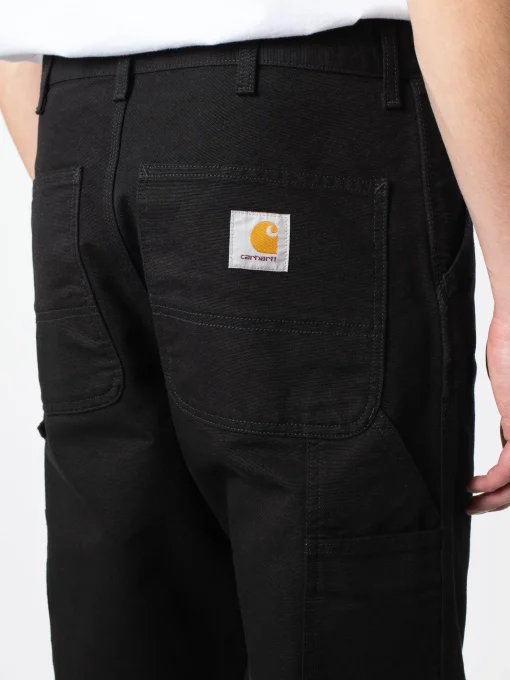 Sale - Single Knee Pant in Black Rinse Pants