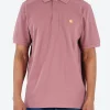 Best - S/S Chase Pique Polo in Dusky Pink Polos