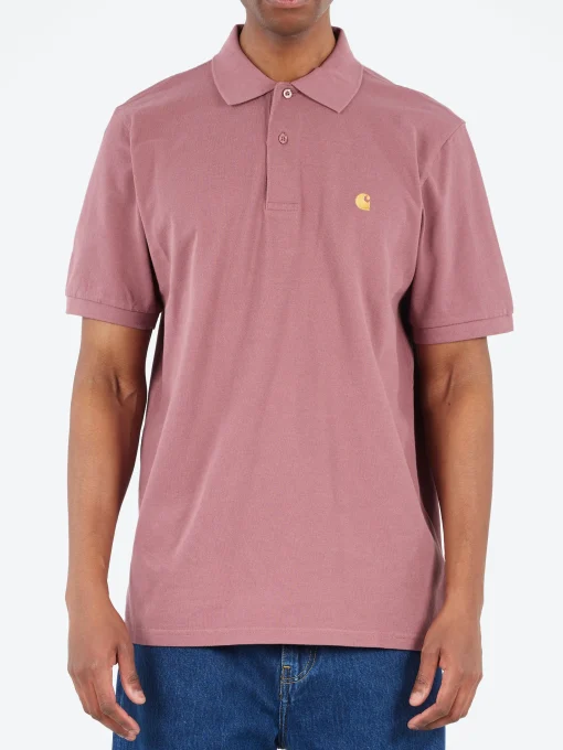 Best - S/S Chase Pique Polo in Dusky Pink Polos