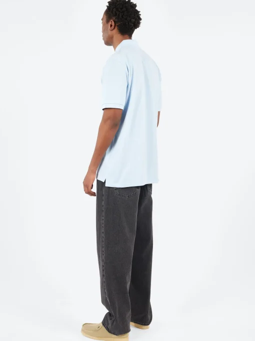 New - S/S Chase Pique Polo in Air Sky Polos