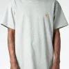 Fashion - S/S Chase T-Shirt in Grey Heather/Gold T-Shirts