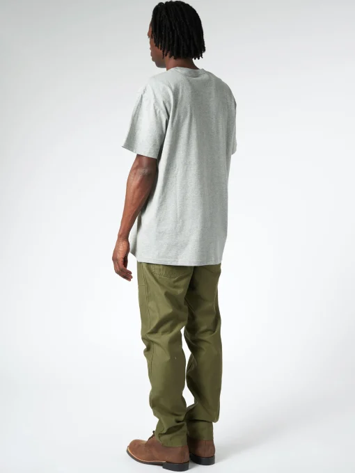Fashion - S/S Chase T-Shirt in Grey Heather/Gold T-Shirts