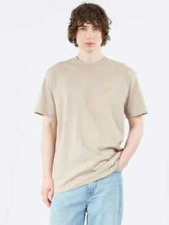 Hot - S/S Chase T-Shirt in Dusky Beige T-Shirts