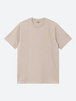 Hot - S/S Chase T-Shirt in Dusky Beige T-Shirts
