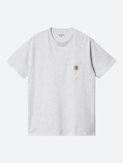 Discount - S/S Pocket T-Shirt in Ash Heather T-Shirts