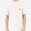 Sale - S/S Pocket T-Shirt in Air Pink T-Shirts