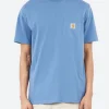 Outlet - S/S Pocket T-Shirt in Blue Iris T-Shirts